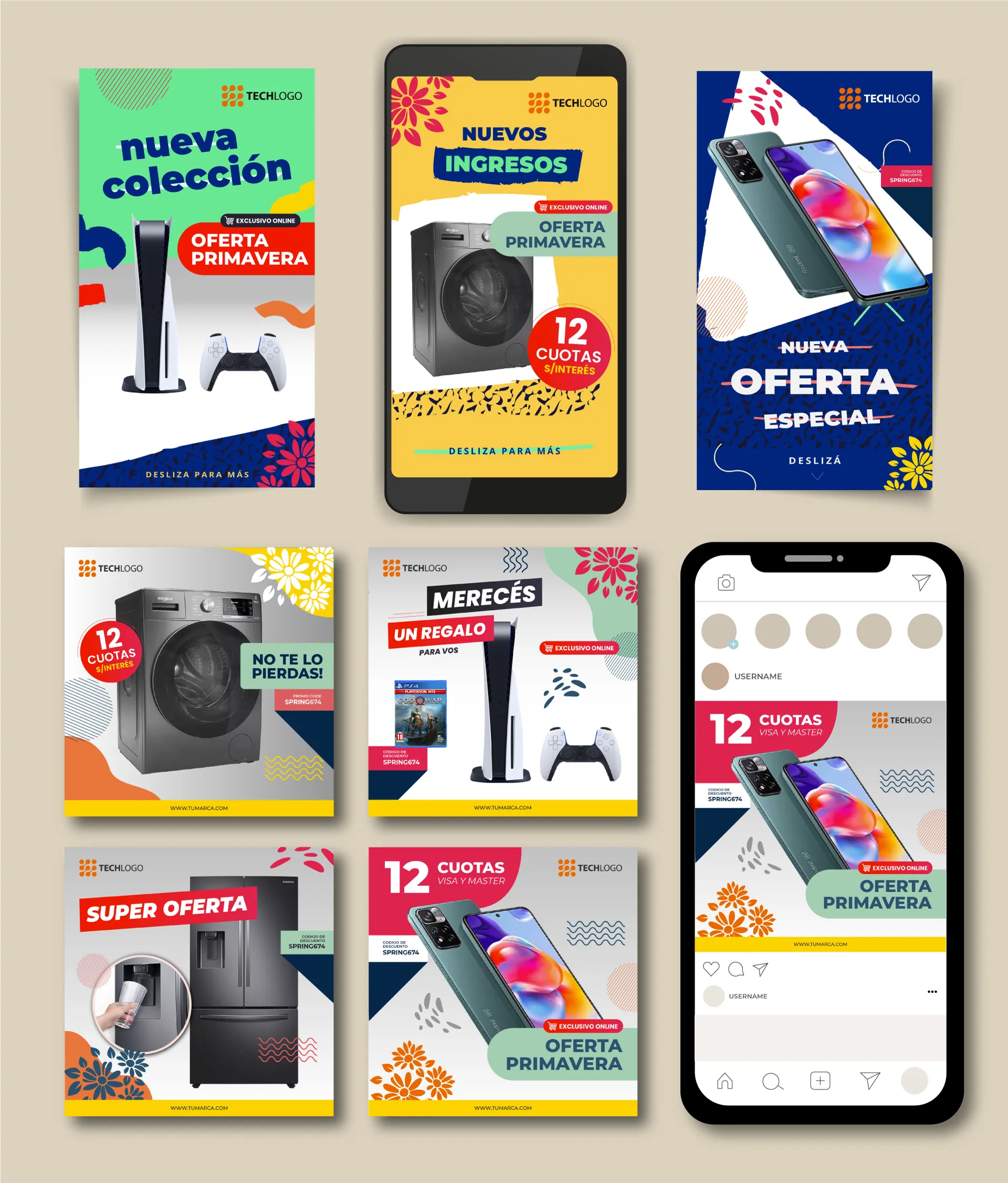 Promoción para historias diseñada por looop.ar